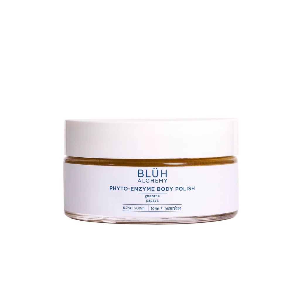 Bluh Alchemy Phyto Enzyme Papaya Body Scrub Polish All Natural